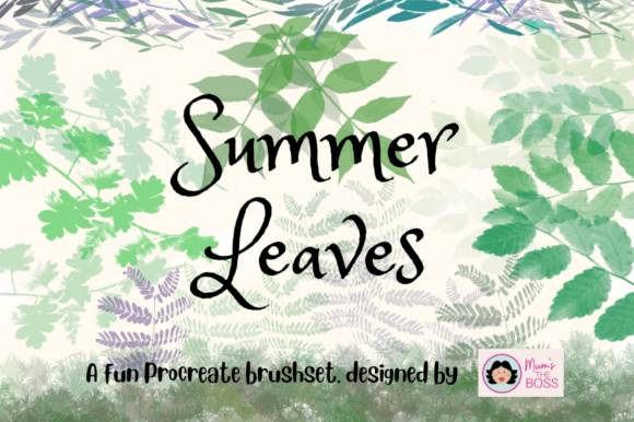 Bringing Nature to Your iPad: A Deep Dive into the Summer Leaves Procreate Brush Set