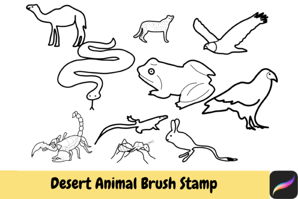 Desert Animal Brush Stamps Procreate: A Practical Guide for Digital Illustrators