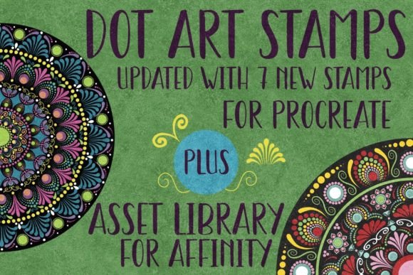 Dot Art Stamps for Procreate & Affinity
