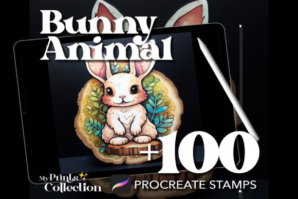 Evaluating the 100 Procreate Bunny Animal Stamps for Digital Illustrators