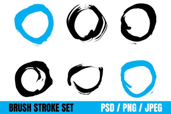 Grungy Brush Circle and Dirty Round Shapes: The Textural Foundation of Modern Design
