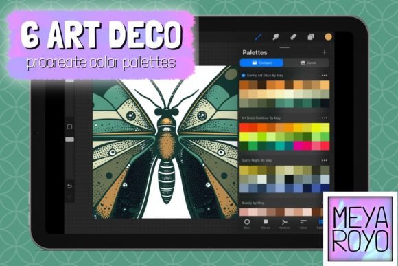 Mastering the Roaring Twenties: A Practical Guide to Art Deco Procreate Color Palettes